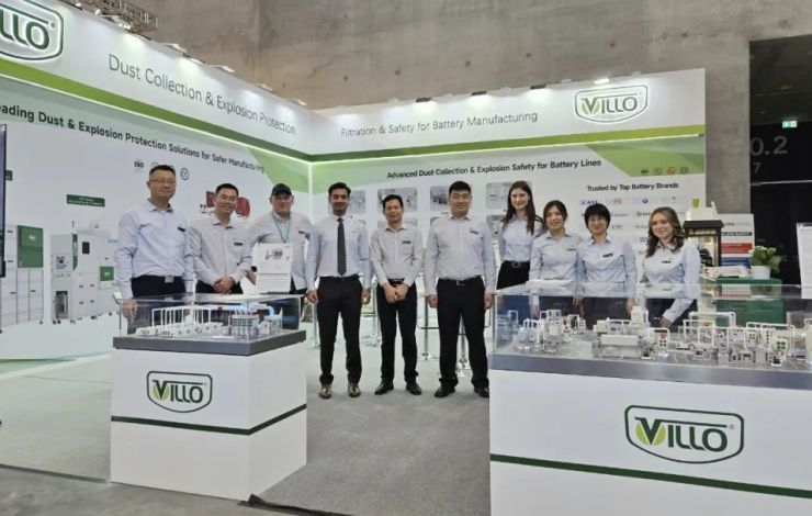 汇乐技术精彩亮相欧洲电池展 | Villo Impresses at Battery Show Europe
